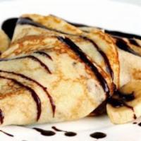 America Nutella · Nutella, banana or strawberry or mango topped with powder, whipped cream, condensed milk, an...