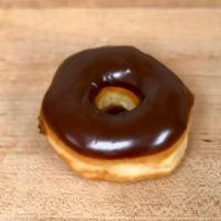 Chocolate · classic chocolate iced donut