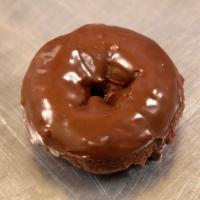 Double Chocolate Cake · *saturday & sunday only

chocolate cake donut dipped in chocolate