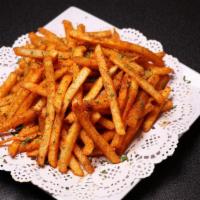 Cajun Fries · Seasoned Crunchy Potato Fries.