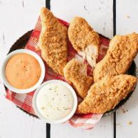Incogmeato™ Fried Chik'N Tenders (Plant-Based) · Four Incogmeato™ Fried Chik’n Tenders with your choice of 2 dipping sauces