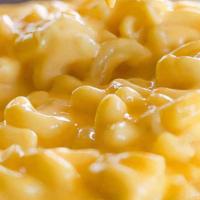 Macaroni And Cheese · Macaroni pasta in a cheese sauce.