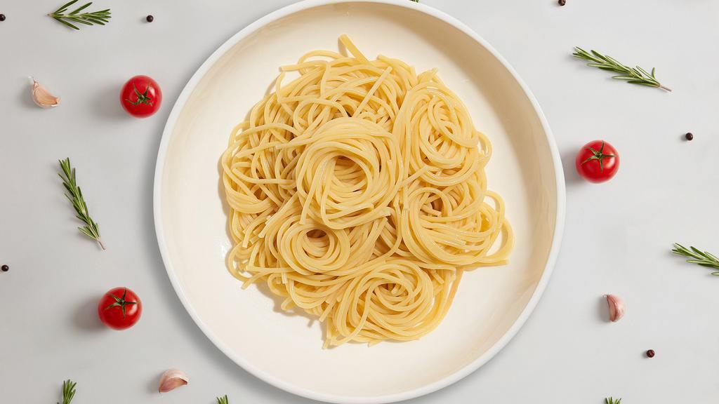 Spaghetti Mastermind · Fresh spaghetti pasta cooked with your choice of sauce and toppings.