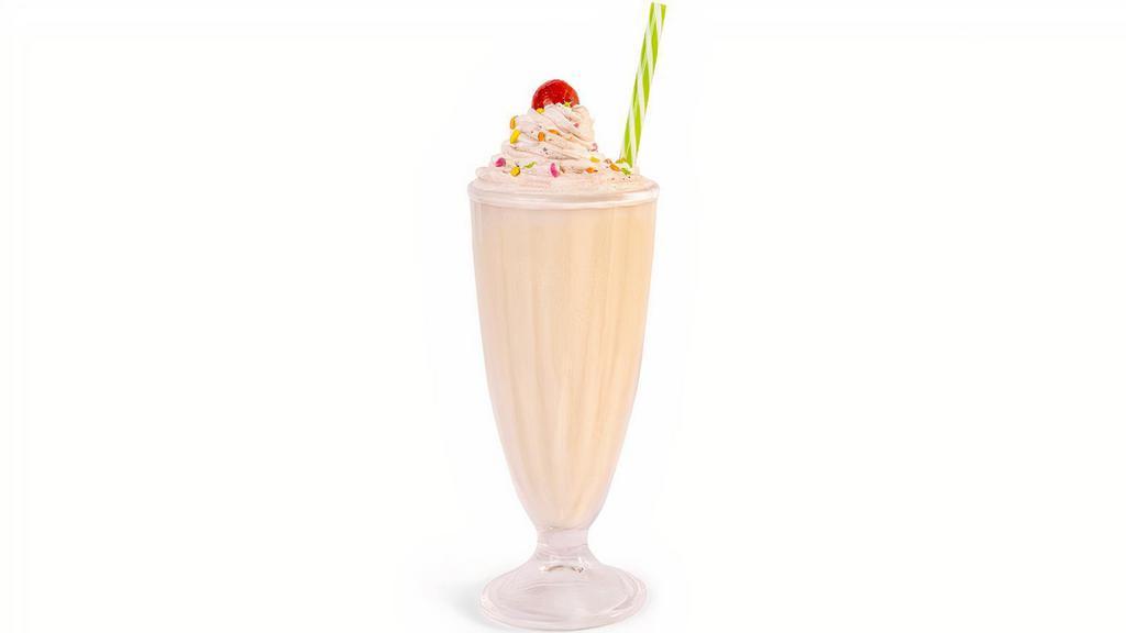 Guilty Ice Cream Shake · Vanilla, chocolate, strawberry, or black and white ice cream.
