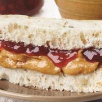 Classic Pb&J Sandwich · Creamy peanut butter and grape jelly on choice of bread.