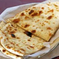 Naan · Made from white flour.