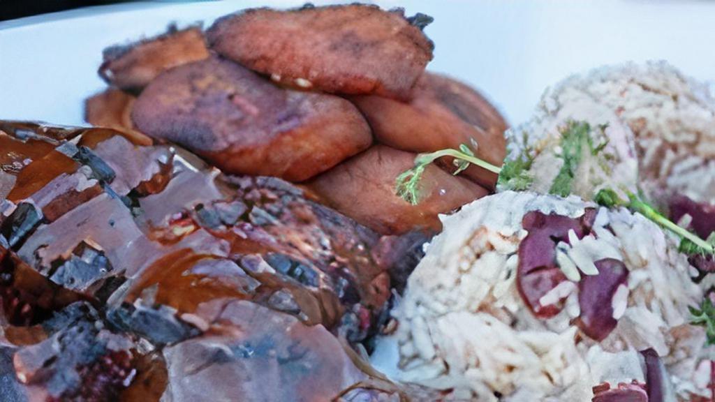 Jerk Chicken · Marinated in our (medium spiced) Jammin' Jerk Sauce, our signature item will offer your palate a tangy, sweet and spicy excursion that will satisfy your soul, entertain your palate and bring you back to the islands.