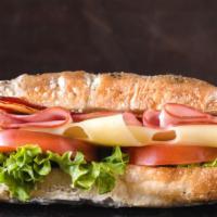 The Black Forest Ham Sandwich · Classic forest ham sandwich with customer's choice of bread, cheese and toppings.