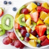 Fruit Salad · Mixed fruits in a bowl.