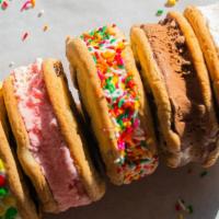 Cookie Sandwich · A scoop of your favorite super premium ice cream sandwiched between two scrumptious cookies ...