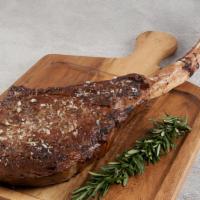 Prime Tomahawk Ribeye* 32 Oz · The palm proudly serves aged USDA prime beef, corn-fed, hand selected and aged a minimum of ...