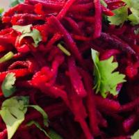 Jalapeño Beet Salad · Fresh beets and mild jalapeños create a sweet and spicy salad that even beef haters will enj...