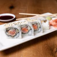 The Boss Roll · Signature Roll | Tempura fried tuna, salmon & yellowtail with spicy mayo, rolled in seaweed ...