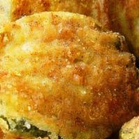Fried Pickles · Deep-fried Dill pickle spears.