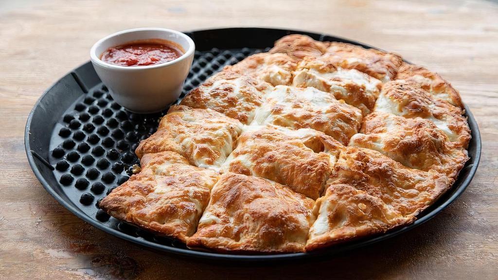 Pepperoni Calzone · Our most popular calzone!!. Lots of pepperoni & mozzarella cheese.