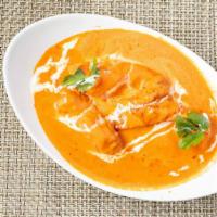 Makhani · The mild sauce made from plum tomatoes and regional spices enriched with butter. Served with...