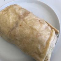 Burrito Plato · Turn your burrito into a tortilla-less bowl!