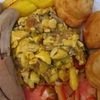 Ackee & Saltfish · Served with rice &  peas or white rice.