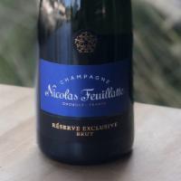 Nicolas Feuillatte · Reserve Exclusive Brut. Champagne.
France.