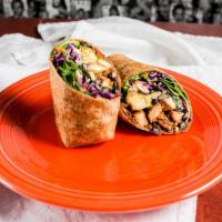 Chipotle Wrap · Choice of chicken or beef fajita, avocado, black beans Cheddar and Jack cheeses, mixed green...