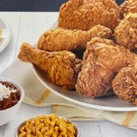 Family Meals- Chicken Mix · 8pc mix, 2 small sides, and 4 Honey Butter Biscuits.