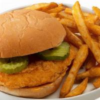 Chicken Sandwich Meal  · Comes with one  small side.