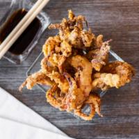 Crispy Monster · Deep fried squid served with spicy mayo.
