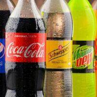 Bottle Drinks · Your choice of, Coke, SunKist, Strawberry lemonade, Diet Coke, Fruit Punch