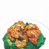 General Tso'S Chicken · Hot and spicy. Chicken chunk in a lightly battered, crispy fried coated with spicy sauce, ho...