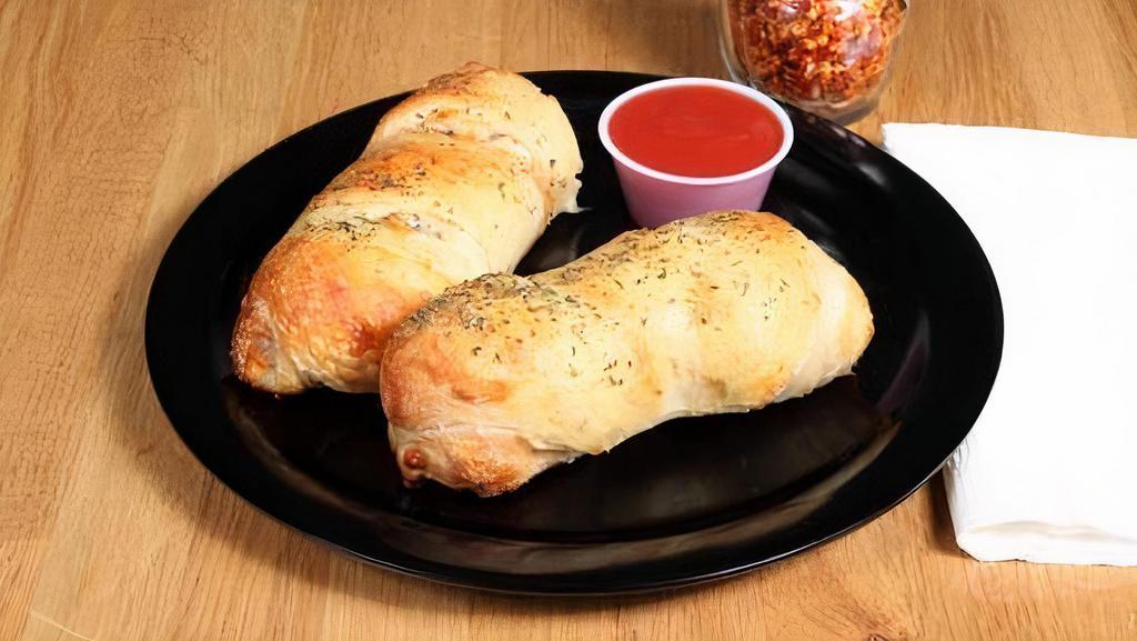Pepperoni Rolls · Two per order • Served with marinara • See 