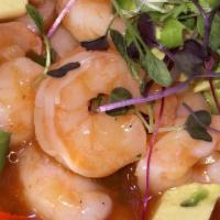 Veal & Shrimp Portofino · Wild mushrooms & port wine demi-glaze sauce.