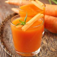 Carrot Juice · Fresh sweet carrots.