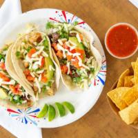 Mi Familia Ala 3 Tacos · Popular. 3 tacos salsa included