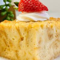 Bread Pudding · You’ve never had bread pudding-like this before! Generous cubes of brioche bread are married...
