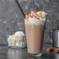 Dulce De Leche Shake · Delicious shake made with an amazing infusion of caramel, dulce de leche, and creamy ice cre...