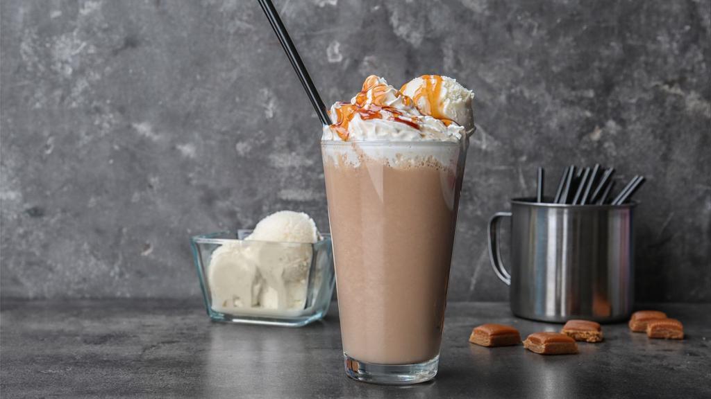 Dulce De Leche Shake · Delicious shake made with an amazing infusion of caramel, dulce de leche, and creamy ice cream together with the most amazing sauces.