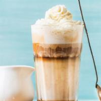Affogato Coffee · Shot of espresso and coffee over creamy ice cream.