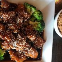 Sesame Chicken · Add chicken for an additional charge.