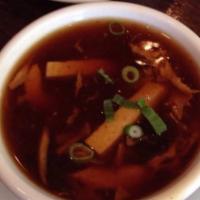 Hot & Sour Soup  · Spicy.