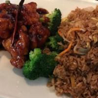 General Tso'S Chicken  · Spicy. Everybody's favorite dish! Chunks of crispy chicken with chili pepper in a spicy garl...