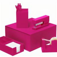 Pink Desk Set · You're an overachiever and you don't believe in cutting corners. When it comes to your works...
