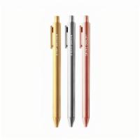 Stay Golden (3 Pack) · All write in black ink. Tube colors are gold, silver, and rose gold.