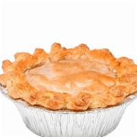 Frozen Vegetarian Pot Pie · Frozen hearty seasonal vegetables - tomato based - baked in our crisp and flaky crust