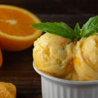 Orange Basil Sorbetto · Per Pint - Our Orange Basil Sorbetto is so creamy, you would bet the house that it was made ...