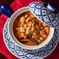 Massamun Curry · New. Classic peanut coconut curry dish slowly cooked with potatoes and onions.