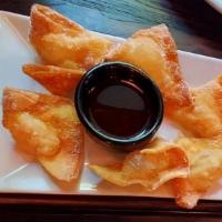 Fried Wonton · Shrimp and chicken wrapped in wonton skin served with sweet-chili sauce