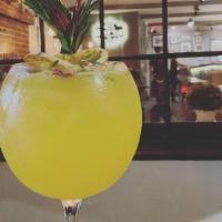 Malee Bloom · Chili Vodka, Pineapple Juice, Mango Juice, Lime Juice