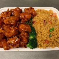 General Tso'S Chicken (Special Combo) · Spicy.