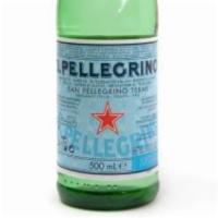San Pellegrino · Sparkling water, 16.9fl oz glass bottle