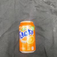 Fanta Can Soda · Orange soda